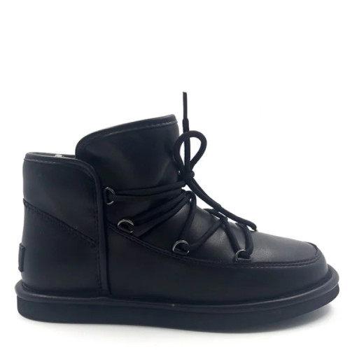 Levy Black Leather